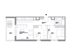 3 pokoje, mieszkanie 57,27 m², piętro 2, oferta nr B2/177, Architektów, Wrocław, Al. Architektów 22-30