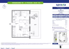3 pokoje, mieszkanie 53,04 m², piętro 4, oferta nr B1/64, Architektów, Wrocław, Al. Architektów 22-30