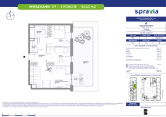 3 pokoje, mieszkanie 55,43 m², parter, oferta nr A/117, Architektów, Wrocław, Al. Architektów 22-30