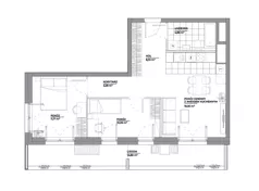 3 pokoje, mieszkanie 57,54 m², piętro 2, oferta nr B1/5, Architektów, Wrocław, Al. Architektów 22-30