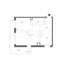 3 pokoje, mieszkanie 51,07 m², piętro 1, oferta nr 28/13, Leśny Marcelin, Poznań, Grunwald, Junikowo, ul. Jeleniogórska