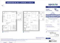 3 pokoje, mieszkanie 51,15 m², piętro 2, oferta nr 126/210, Dobre Strony, Kraków, Dębniki, Borek Fałęcki, ul. Obozowa
