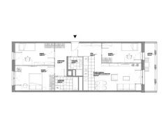 4 pokoje, mieszkanie 81,29 m², piętro 7, oferta nr B1/95, Architektów, Wrocław, Al. Architektów 22-30