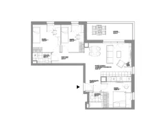 4 pokoje, mieszkanie 71,09 m², piętro 2, oferta nr B2/175, Architektów, Wrocław, Al. Architektów 22-30
