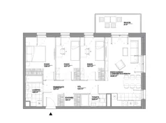 4 pokoje, mieszkanie 76,19 m², piętro 1, oferta nr A/126, Architektów, Wrocław, Al. Architektów 22-30