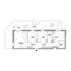 4 pokoje, mieszkanie 81,63 m², parter, oferta nr 2/96, Osiedle Prystora II, Warszawa, Ursus, Skorosze, ul. Aleksandra Prystora 2