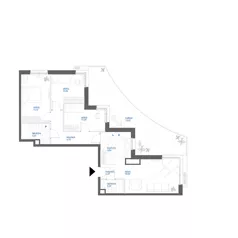 4 pokoje, mieszkanie 83,02 m², piętro 1, oferta nr 28/76, Leśny Marcelin, Poznań, Grunwald, Junikowo, ul. Jeleniogórska