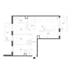 4 pokoje, mieszkanie 82,18 m², piętro 2, oferta nr 28/18, Leśny Marcelin, Poznań, Grunwald, Junikowo, ul. Jeleniogórska