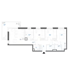 4 pokoje, mieszkanie 84,27 m², piętro 1, oferta nr 28/8, Leśny Marcelin, Poznań, Grunwald, Junikowo, ul. Jeleniogórska