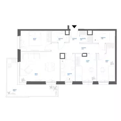 4 pokoje, mieszkanie 78,94 m², piętro 3, oferta nr 28A/128, Leśny Marcelin, Poznań, Grunwald, Junikowo, ul. Jeleniogórska