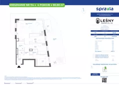 4 pokoje, mieszkanie 80,90 m², parter, oferta nr 28A/114, Leśny Marcelin, Poznań, Grunwald, Junikowo, ul. Jeleniogórska