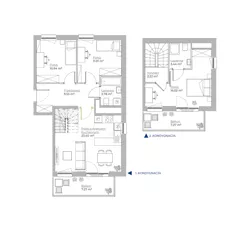 4 pokoje, mieszkanie 80,34 m², piętro 2, oferta nr 126/209, Dobre Strony, Kraków, Dębniki, Borek Fałęcki, ul. Obozowa