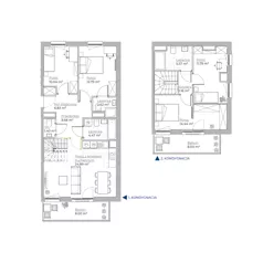 4 pokoje, mieszkanie 100,68 m², piętro 3, oferta nr 126/201, Dobre Strony, Kraków, Dębniki, Borek Fałęcki, ul. Obozowa