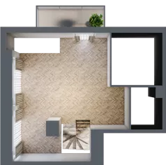 3 pokoje, mieszkanie 78,89 m², piętro 2, oferta nr B/12, Aalto, Gdańsk, Wrzeszcz, ul. Ogrodowa