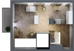 2 pokoje, mieszkanie 93,30 m², piętro 2, oferta nr C/14, Aalto, Gdańsk, Wrzeszcz, ul. Ogrodowa