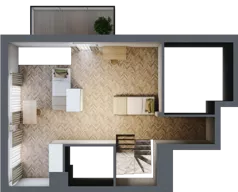 3 pokoje, mieszkanie 75,94 m², piętro 2, oferta nr C/15, Aalto, Gdańsk, Wrzeszcz, ul. Ogrodowa