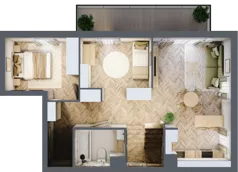 3 pokoje, mieszkanie 84,32 m², piętro 2, oferta nr C/11, Aalto, Gdańsk, Wrzeszcz, ul. Ogrodowa