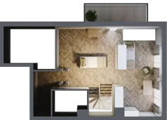 3 pokoje, mieszkanie 84,32 m², piętro 2, oferta nr C/11, Aalto, Gdańsk, Wrzeszcz, ul. Ogrodowa