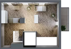 2 pokoje, mieszkanie 93,30 m², piętro 2, oferta nr C/12, Aalto, Gdańsk, Wrzeszcz, ul. Ogrodowa