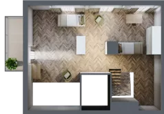 2 pokoje, mieszkanie 93,30 m², piętro 2, oferta nr D/10, Aalto, Gdańsk, Wrzeszcz, ul. Ogrodowa