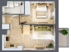 2 pokoje, mieszkanie 38,15 m², piętro 5, oferta nr A/74, Osiedle Kołłątajówka, Kraków, Prądnik Biały, Górka Narodowa, ul. Kuźnicy Kołłątajowskiej