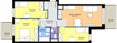 4 pokoje, mieszkanie 70,00 m², piętro 1, oferta nr 28/56, Leśny Marcelin, Poznań, Grunwald, Junikowo, ul. Jeleniogórska