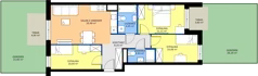 4 pokoje, mieszkanie 67,30 m², parter, oferta nr 28/51, Leśny Marcelin, Poznań, Grunwald, Junikowo, ul. Jeleniogórska