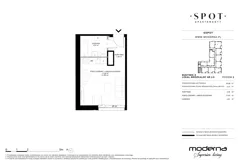 1 pokój, mieszkanie 25,89 m², piętro 2, oferta nr A.2.9, SPOT, Sopot, Świemirowo, ul. Aleja Niepodległości 635/637
