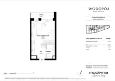 1 pokój, mieszkanie 32,17 m², piętro 2, oferta nr 02.12, WODOPÓJ, Gdańsk, Śródmieście, ul. Wodopój 5 
