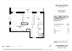 3 pokoje, mieszkanie 58,81 m², piętro 3, oferta nr 03.10, WODOPÓJ, Gdańsk, Śródmieście, ul. Wodopój 5 