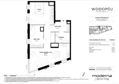 3 pokoje, mieszkanie 72,12 m², piętro 7, oferta nr 07.06-3, WODOPÓJ, Gdańsk, Śródmieście, ul. Wodopój 5 