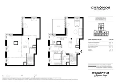 4 pokoje, mieszkanie 132,95 m², piętro 6, oferta nr 602, Chronos na Woli, Warszawa, Wola, Mirów, Al. Solidarności 153