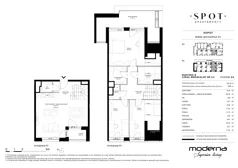 4 pokoje, mieszkanie 102,34 m², piętro 3, oferta nr B.3.4, SPOT, Sopot, Świemirowo, ul. Aleja Niepodległości 635/637