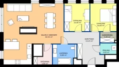 3 pokoje, mieszkanie 92,47 m², piętro 10, oferta nr 10.06, WODOPÓJ, Gdańsk, Śródmieście, ul. Wodopój 5 