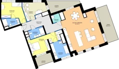 4 pokoje, mieszkanie 147,70 m², piętro 10, oferta nr 10.02, WODOPÓJ, Gdańsk, Śródmieście, ul. Wodopój 5 