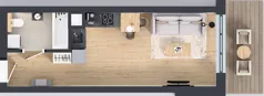 1 pokój, mieszkanie 28,37 m², piętro 1, oferta nr A9, Kapelanka – Pychowicka - Budynek AB, Kraków, Dębniki, Zakrzówek, ul. Pychowicka 3 / 3A
