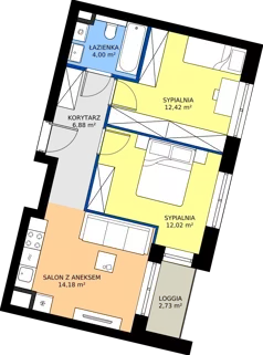 3 pokoje, mieszkanie 49,83 m², piętro 5, oferta nr 204, 28 Czerwca 1956 r., Poznań, Wilda, Dębiec, ul. 28 Czerwca 1956 r. 346