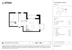 3 pokoje, mieszkanie 64,76 m², piętro 1, oferta nr 1, 28 Czerwca 1956 r., Poznań, Wilda, Dębiec, ul. 28 Czerwca 1956 r. 346