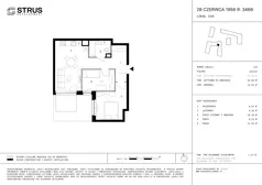3 pokoje, mieszkanie 53,90 m², parter, oferta nr 125, 28 Czerwca 1956 r., Poznań, Wilda, Dębiec, ul. 28 Czerwca 1956 r. 346