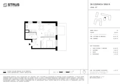 2 pokoje, mieszkanie 44,87 m², parter, oferta nr 70, 28 Czerwca 1956 r., Poznań, Wilda, Dębiec, ul. 28 Czerwca 1956 r. 346