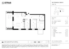 4 pokoje, mieszkanie 80,41 m², piętro 1, oferta nr 74, 28 Czerwca 1956 r., Poznań, Wilda, Dębiec, ul. 28 Czerwca 1956 r. 346