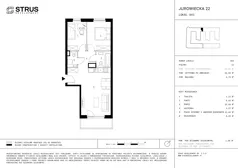 3 pokoje, mieszkanie 54,62 m², piętro 2, oferta nr 303/A41, Jurowiecka 22, Białystok, Sienkiewicza, ul. Jurowiecka 22