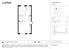 3 pokoje, mieszkanie 62,22 m², piętro 4, oferta nr 327/A37, Jurowiecka 22, Białystok, Sienkiewicza, ul. Jurowiecka 22