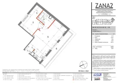 2 pokoje, mieszkanie 52,58 m², piętro 4, oferta nr 26, Zana 2, Warszawa, Praga Południe, Gocławek, ul. Tomasza Zana