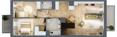 3 pokoje, mieszkanie 67,14 m², piętro 4, oferta nr K353, Osiedle Witaj etap III, Poznań, Naramowice, ul. Bielicowa