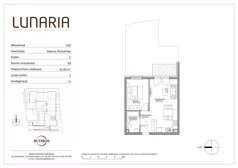 2 pokoje, mieszkanie 41,03 m², parter, oferta nr C03, Lunaria, Gdynia, Działki Leśne, ul. Poznańska 1
