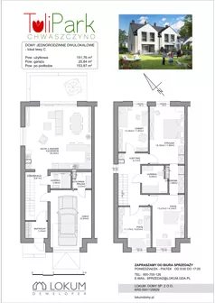 Dom 151,76 m², oferta nr C1, TuliPark, Chwaszczyno, ul. Wąska 29