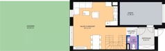 5 pokoi, mieszkanie 112,63 m², parter, oferta nr C29B, Osiedle CONTIGO, Wrocław, Psie Pole-Zawidawie, Zakrzów, ul. Siedzikówny