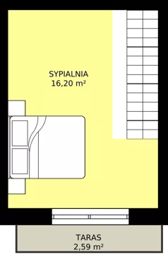 3 pokoje, mieszkanie 72,64 m², piętro 2, oferta nr A1/2/7, Osiedle Lissa, Wrocław, Leśnica, ul. Eluarda 61-73