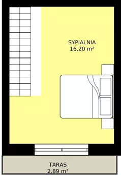 3 pokoje, mieszkanie 72,64 m², piętro 2, oferta nr B2/2/9, Osiedle Lissa, Wrocław, Leśnica, ul. Eluarda 61-73